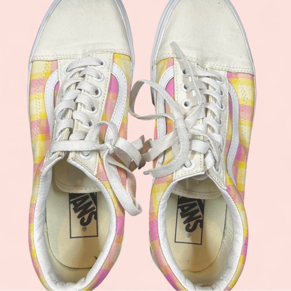 Vans Old Skool Stackform Pastel Picnic Platforms